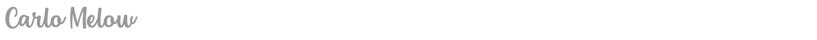 Carlo Melow font preview